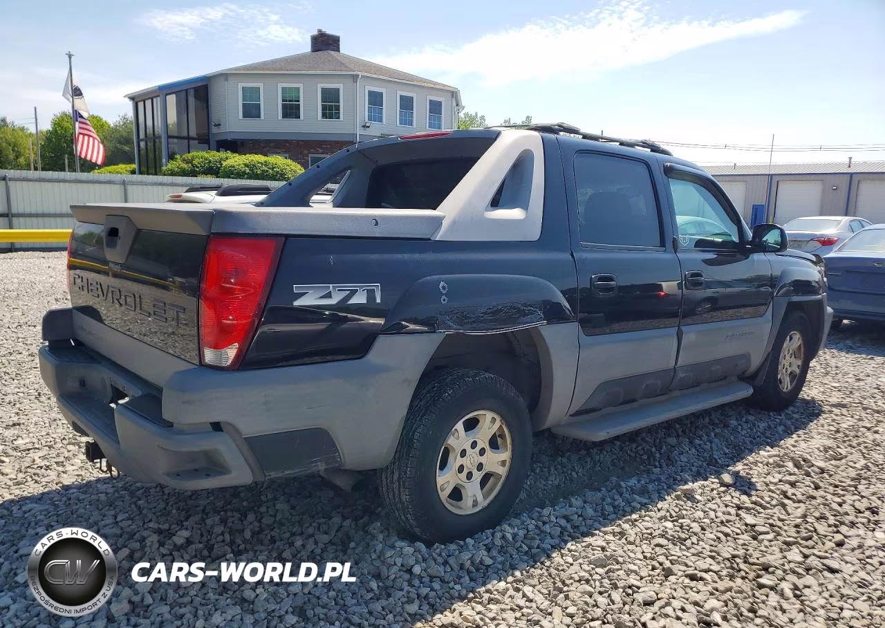2002 Chevrolet Avalanche K1500 VIN:3GNEK13T32G228981 - 3