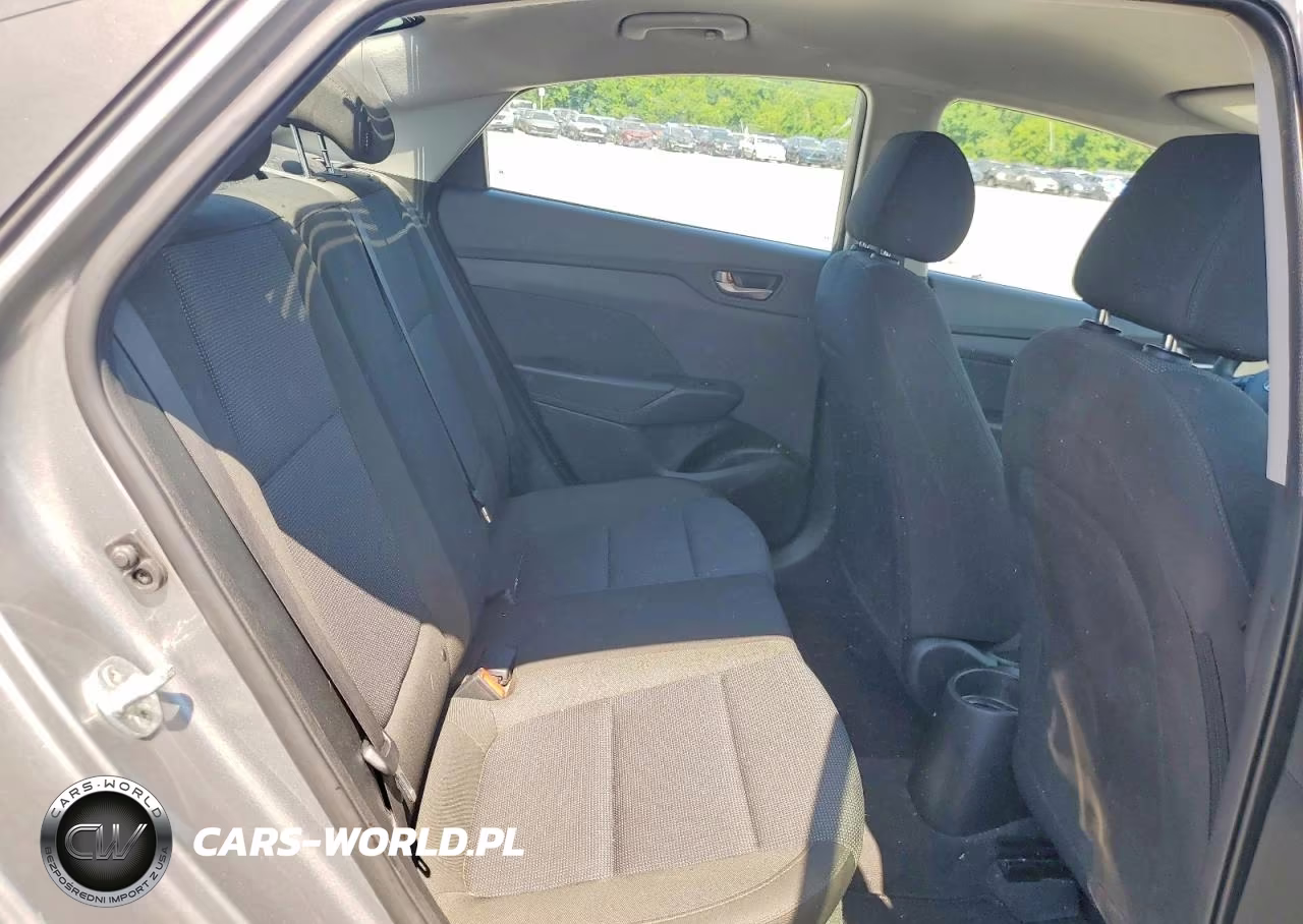 2022 Hyundai Accent Se VIN:3KPC24A67NE179315 - 10