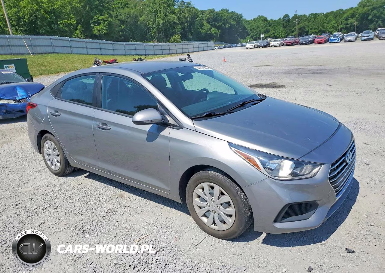 2022 Hyundai Accent Se VIN:3KPC24A67NE179315 - 4