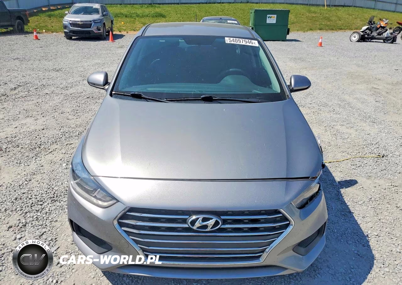 2022 Hyundai Accent Se VIN:3KPC24A67NE179315 - 5
