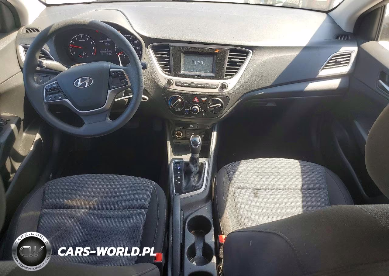 2022 Hyundai Accent Se VIN:3KPC24A67NE179315 - 8