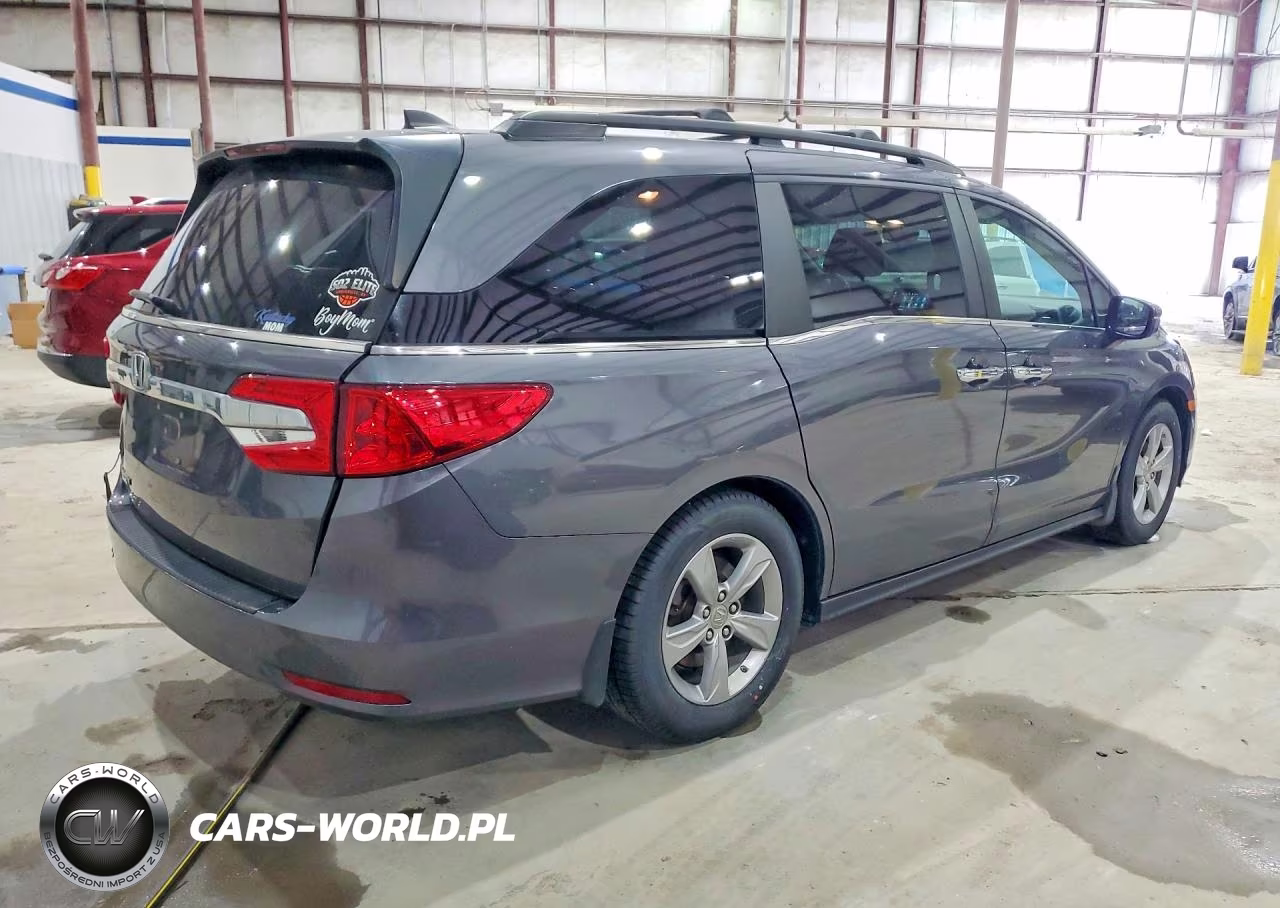2018 Honda Odyssey Exl VIN:5FNRL6H76JB093970 - 3