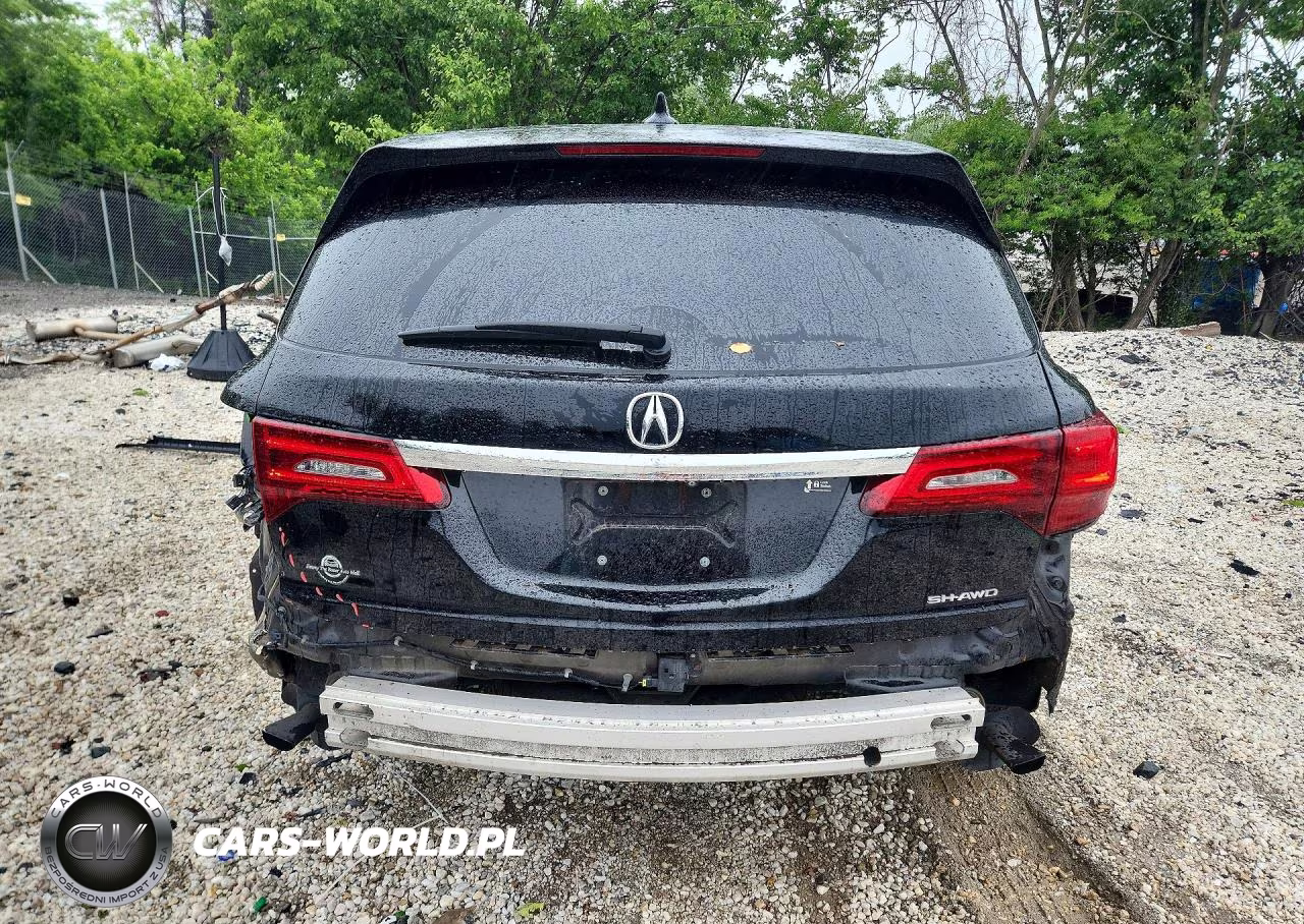 2018 Acura Mdx VIN:5J8YD4H39JL013439 - 6