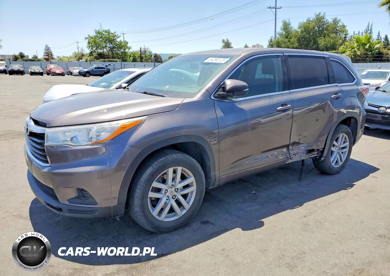 2015 Toyota Highlander Le