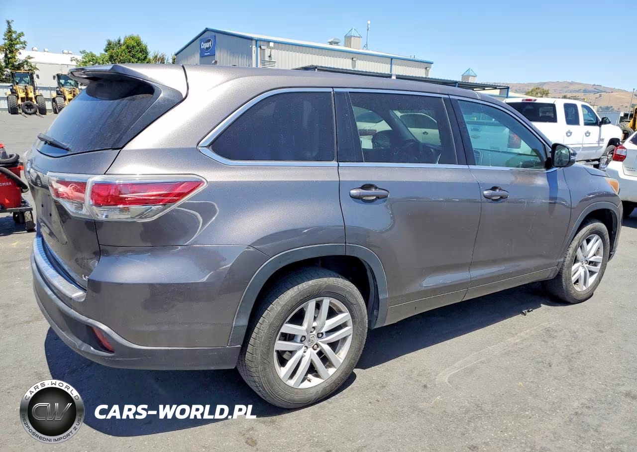 2015 Toyota Highlander Le VIN:5TDZARFH6FS014805 - 3