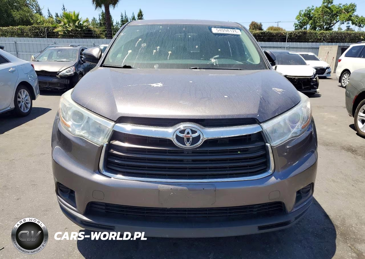 2015 Toyota Highlander Le VIN:5TDZARFH6FS014805 - 5