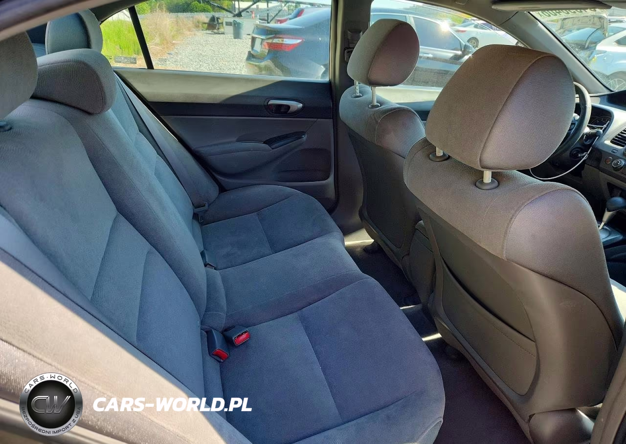 2007 Honda Civic Lx VIN:1HGFA165X7L037440 - 10