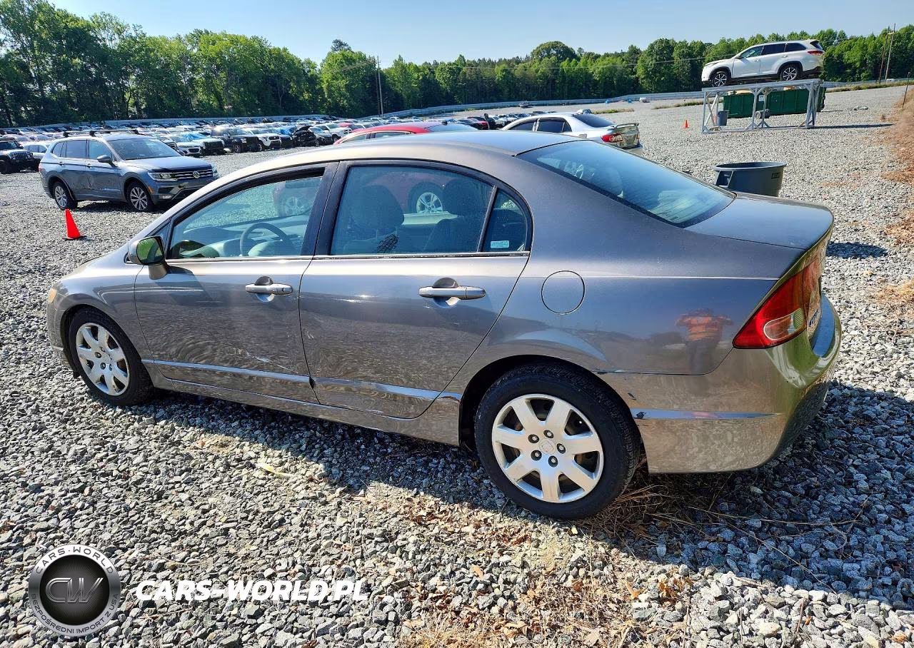 2007 Honda Civic Lx VIN:1HGFA165X7L037440 - 2