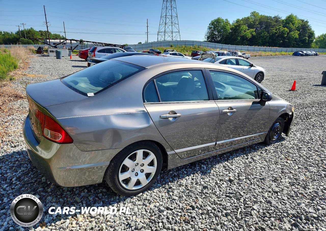 2007 Honda Civic Lx VIN:1HGFA165X7L037440 - 3