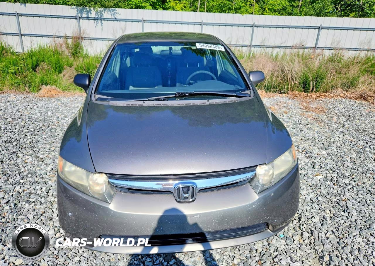 2007 Honda Civic Lx VIN:1HGFA165X7L037440 - 5