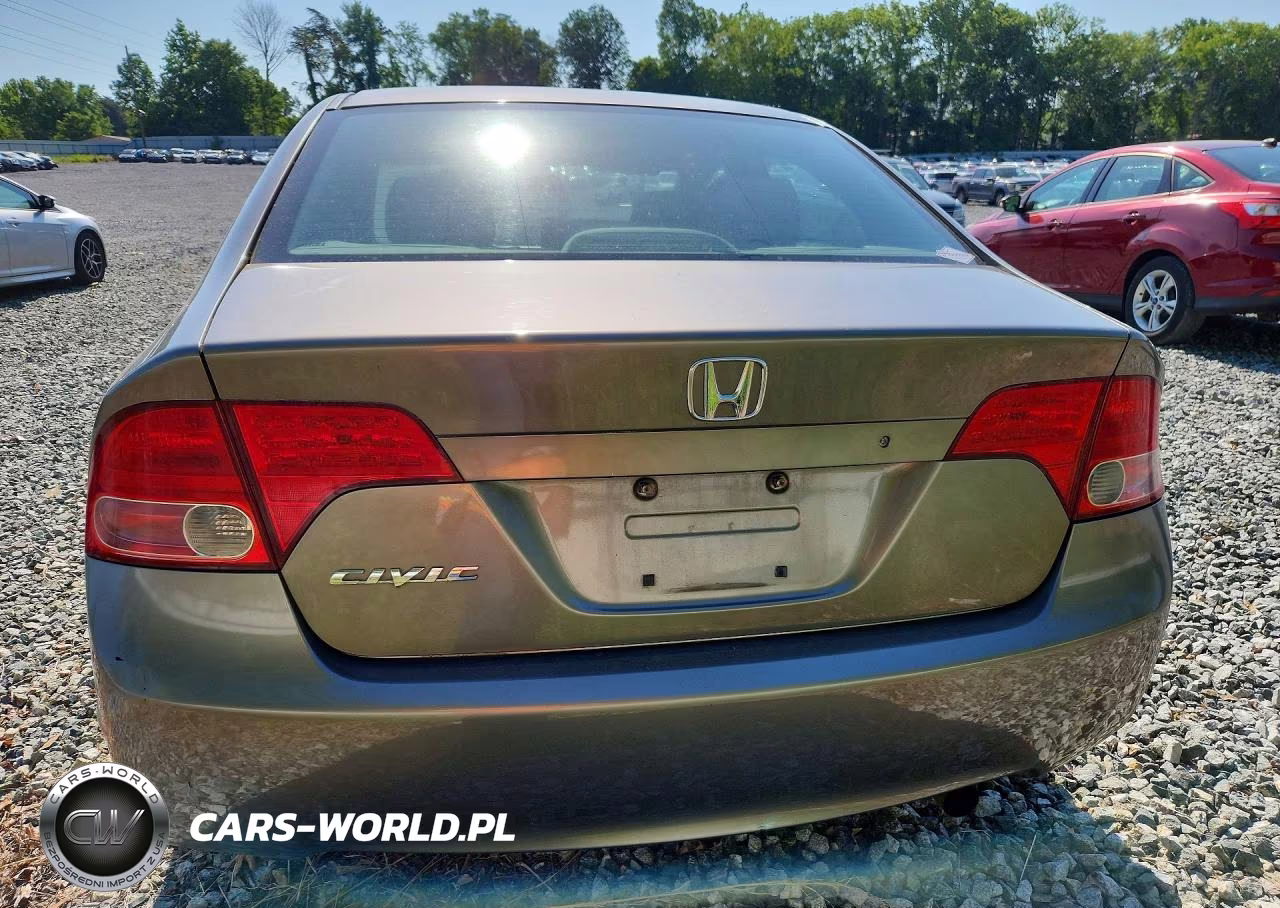 2007 Honda Civic Lx VIN:1HGFA165X7L037440 - 6