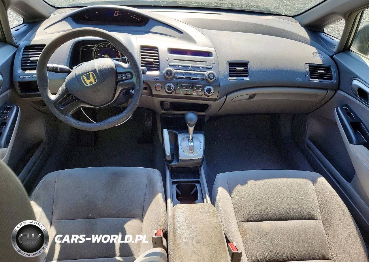 2007 Honda Civic Lx VIN:1HGFA165X7L037440 - 8