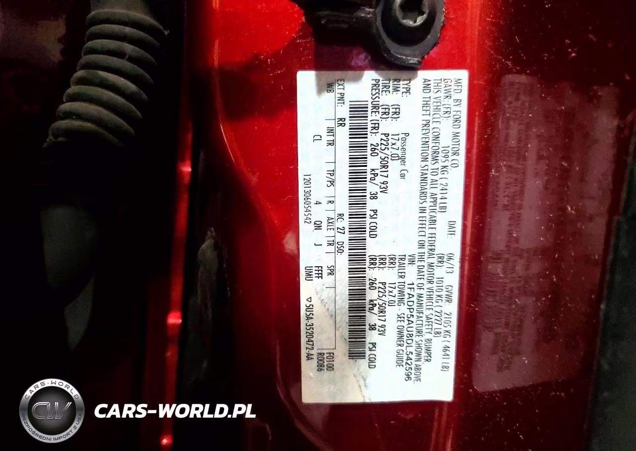 2013 Ford C-Max Se VIN:1FADP5AU8DL542596 - 12