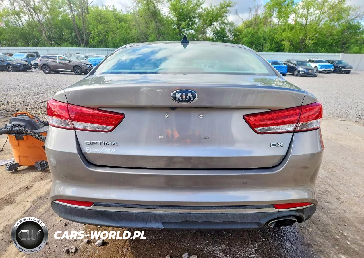 2016 Kia Optima Ex VIN:5XXGU4L34GG007381 - 6
