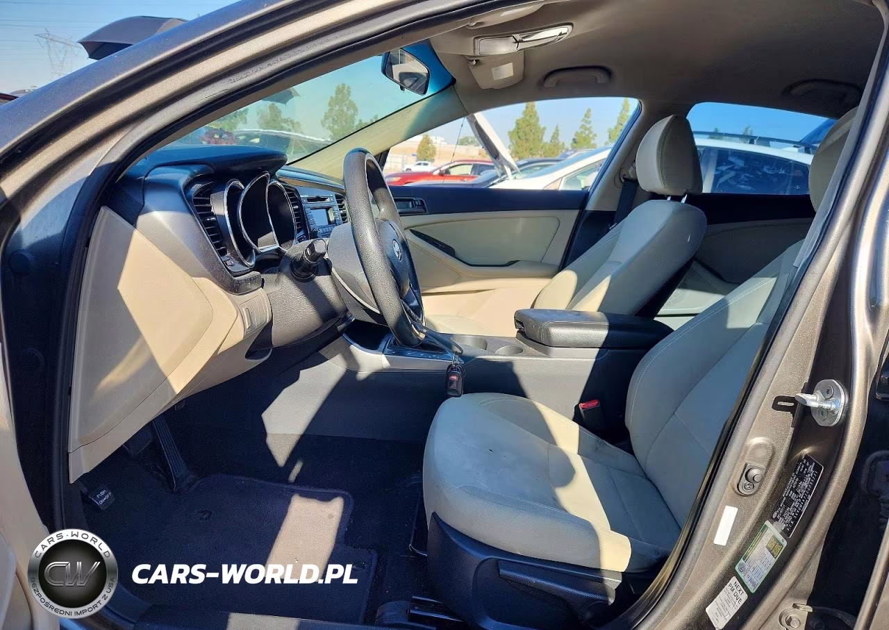 2012 Kia Optima Lx VIN:5XXGM4A72CG033221 - 7