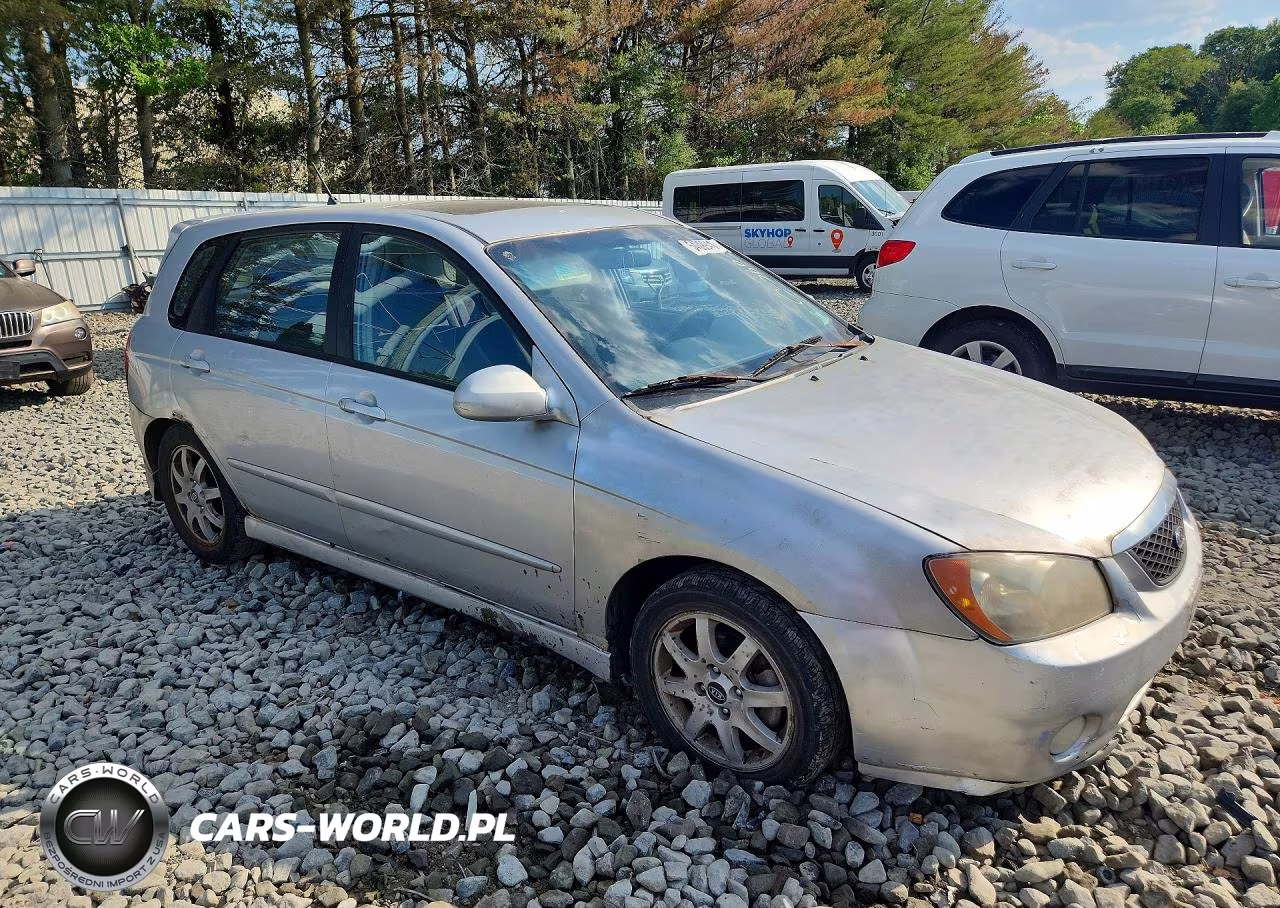 2005 Kia Spectra5 VIN:KNAFE162855122834 - 4