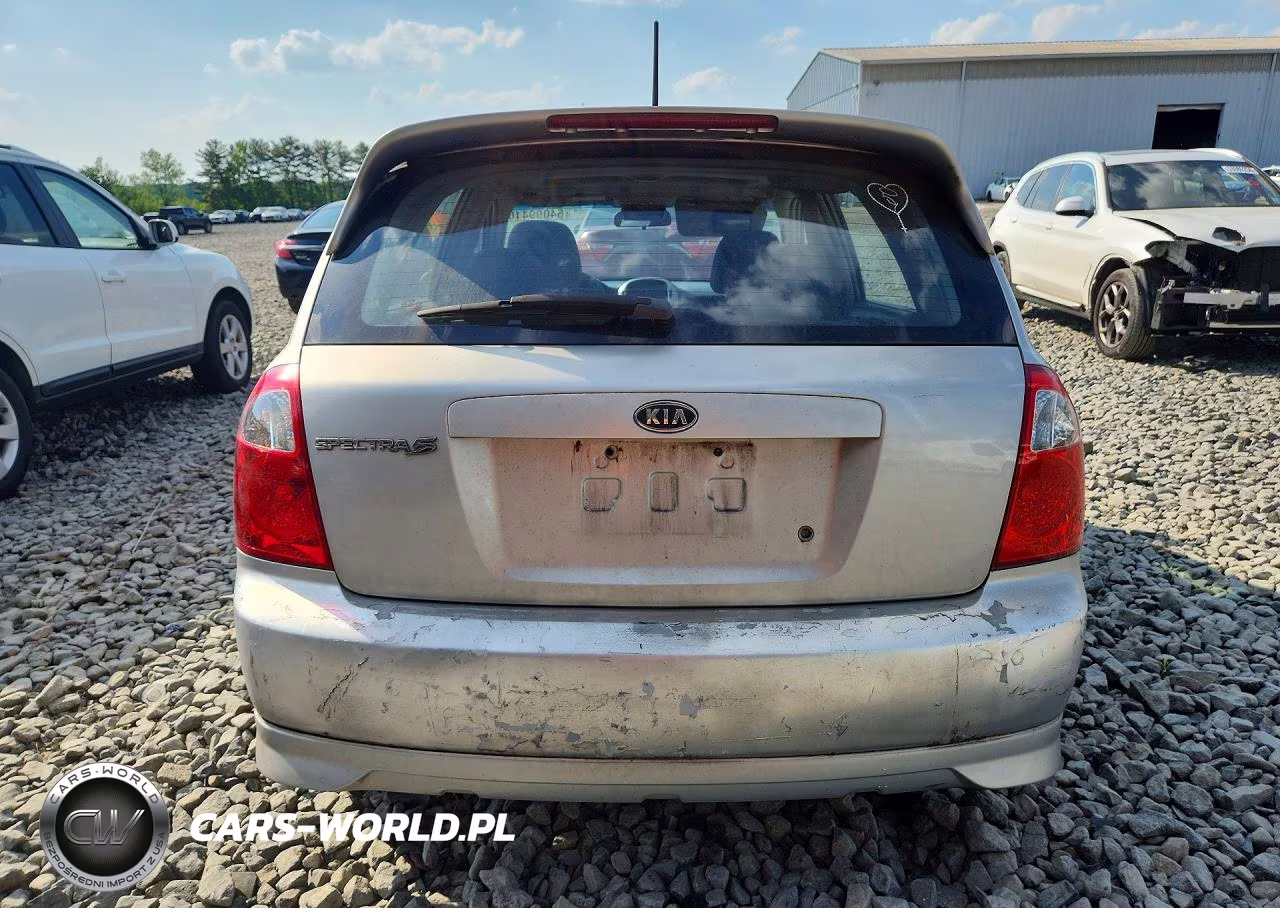 2005 Kia Spectra5 VIN:KNAFE162855122834 - 6