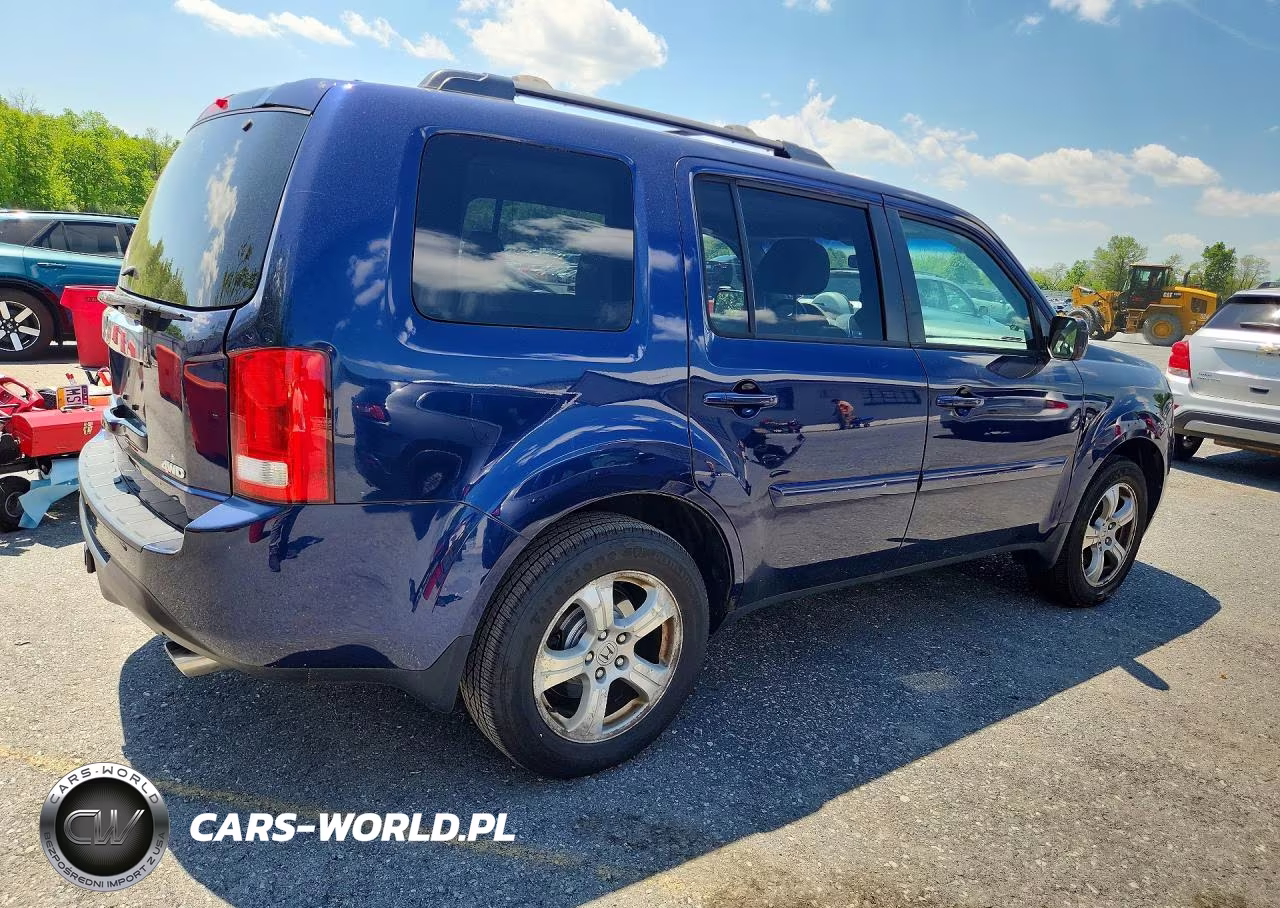 2013 Honda Pilot Ex VIN:5FNYF4H43DB023487 - 3