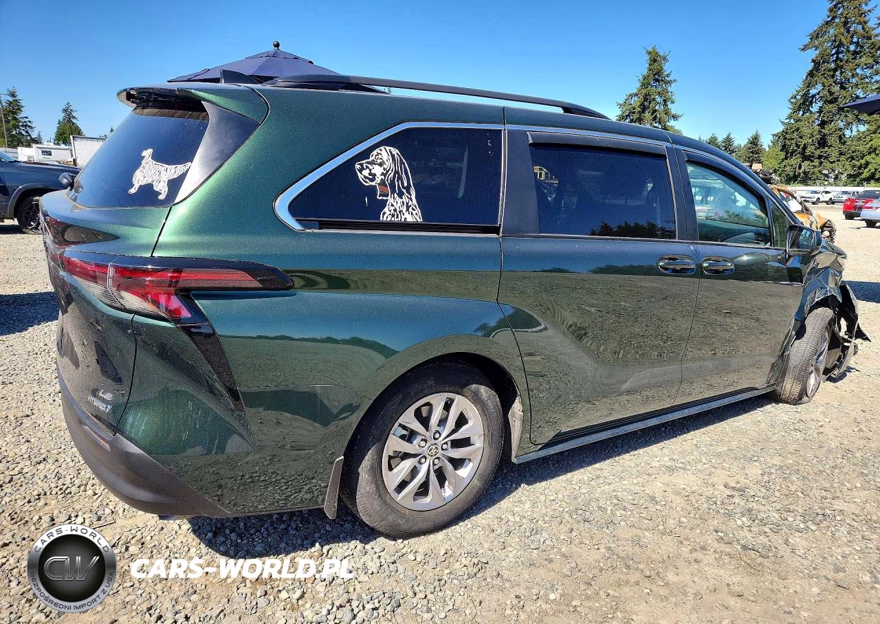 2023 Toyota Sienna Le VIN:5TDKSKFC8PS095771 - 3