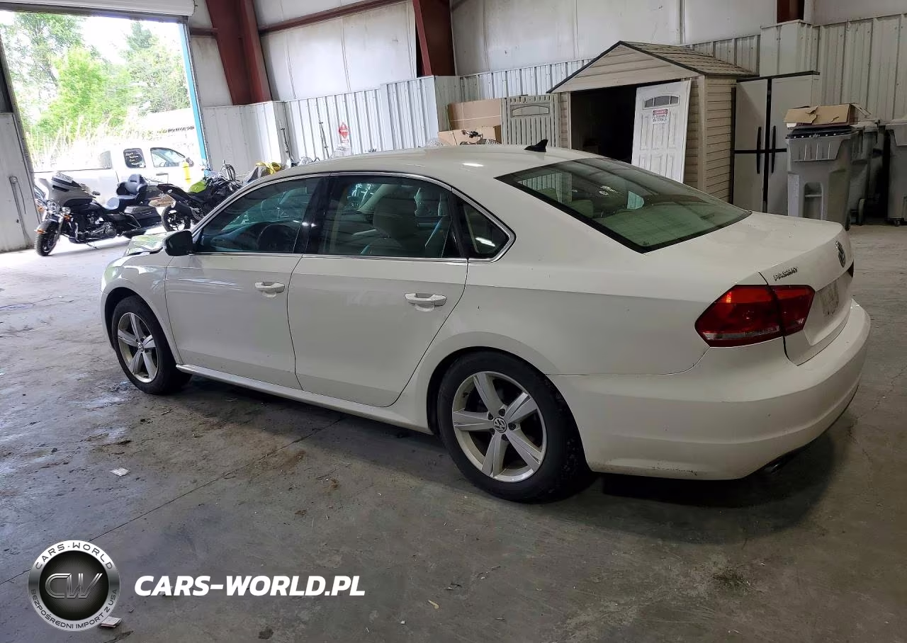2014 Volkswagen Passat Se VIN:1VWBT7A3XEC102488 - 2