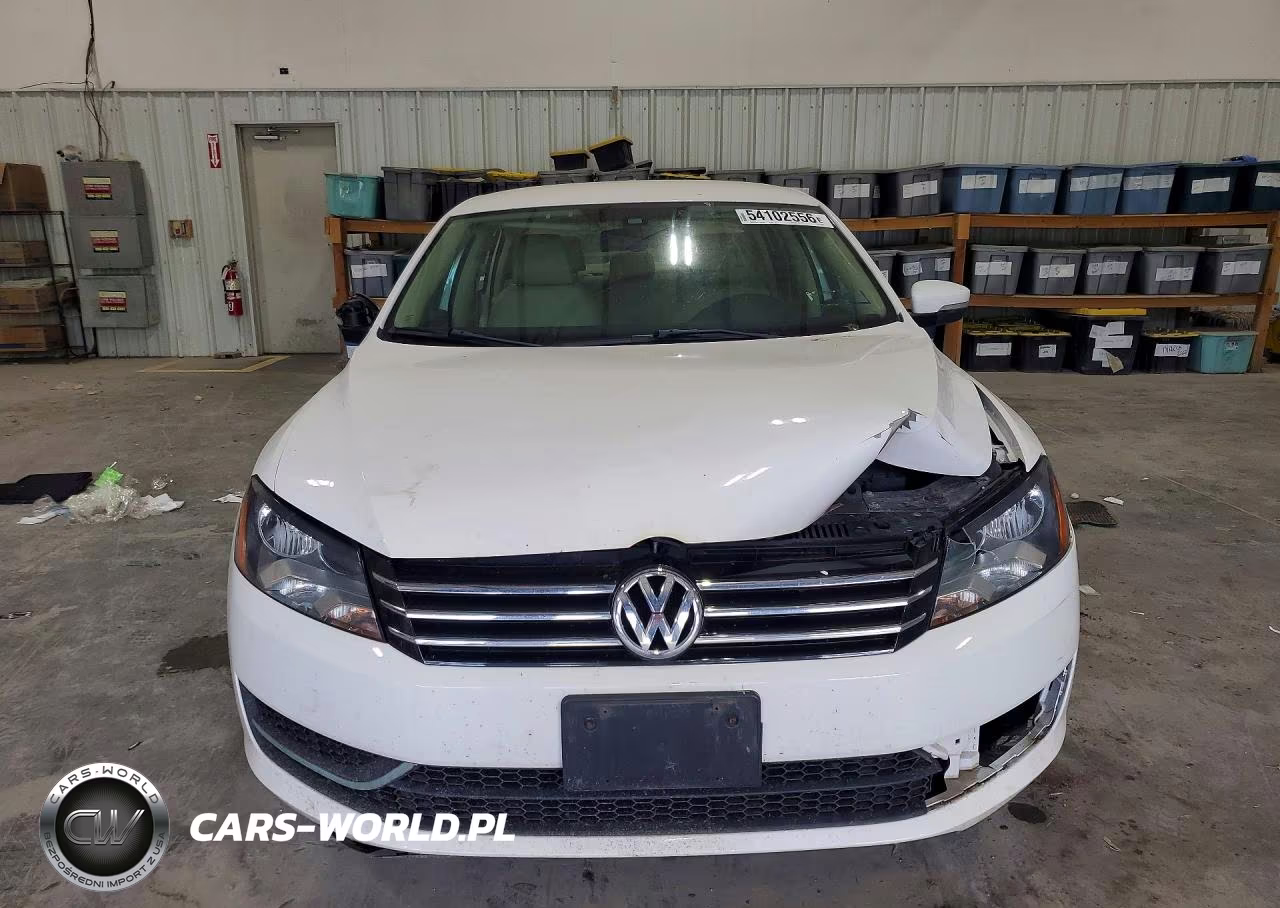 2014 Volkswagen Passat Se VIN:1VWBT7A3XEC102488 - 5