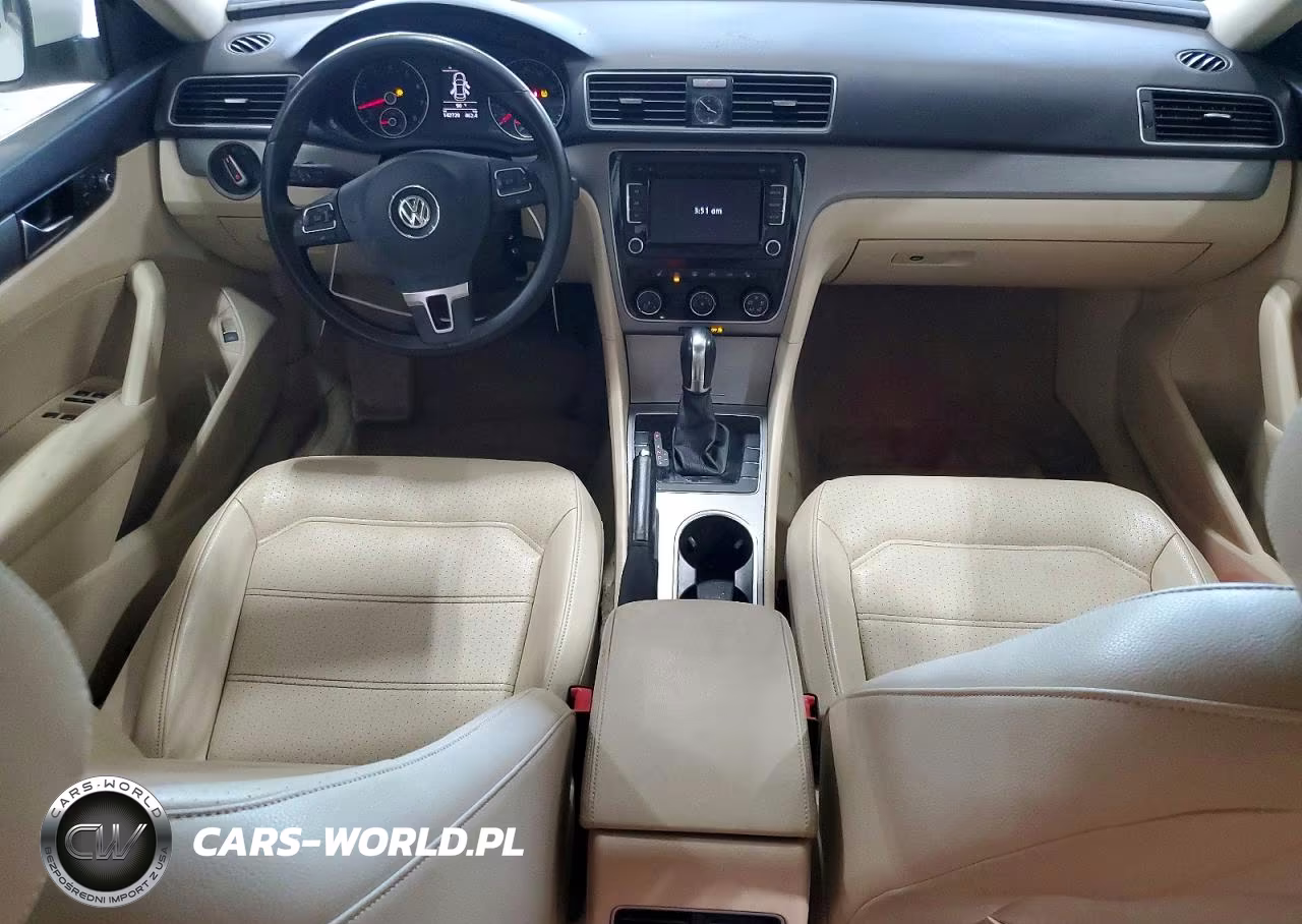 2014 Volkswagen Passat Se VIN:1VWBT7A3XEC102488 - 8