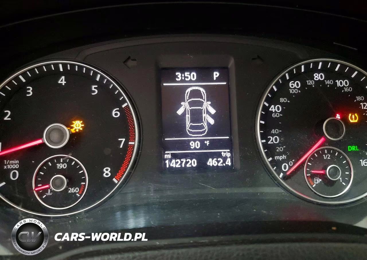 2014 Volkswagen Passat Se VIN:1VWBT7A3XEC102488 - 9