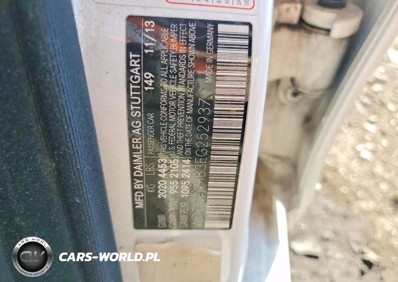 2014 Mercedes-Benz C 250 VIN:WDDGF4HB3EG252937 - 12