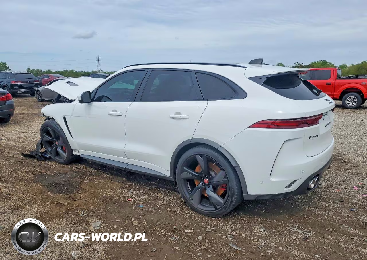 2022 Jaguar F-Pace Svr VIN:SADCZ2EE5NA692586 - 2