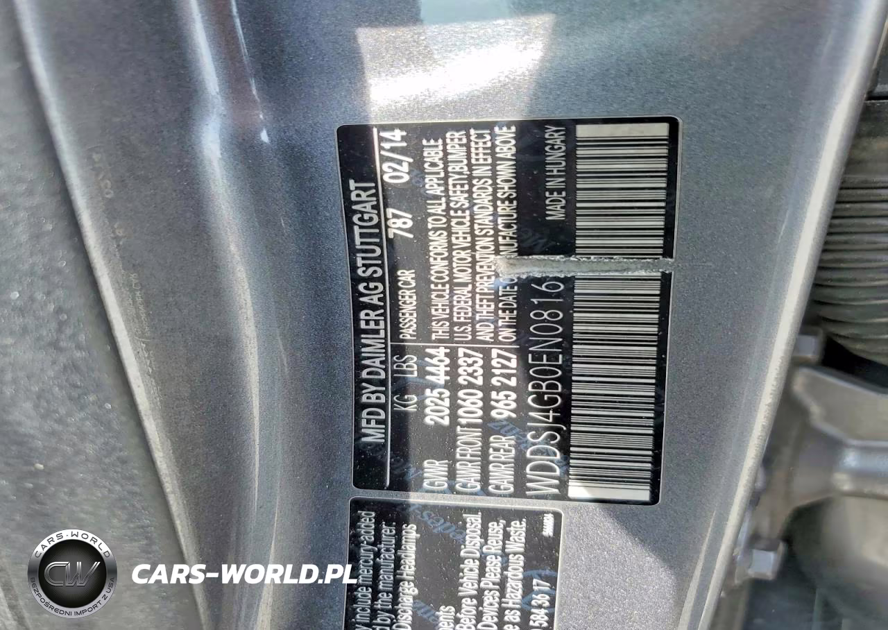 2014 Mercedes-Benz Cla 250 4Matic VIN:WDDSJ4GB0EN081621 - 12