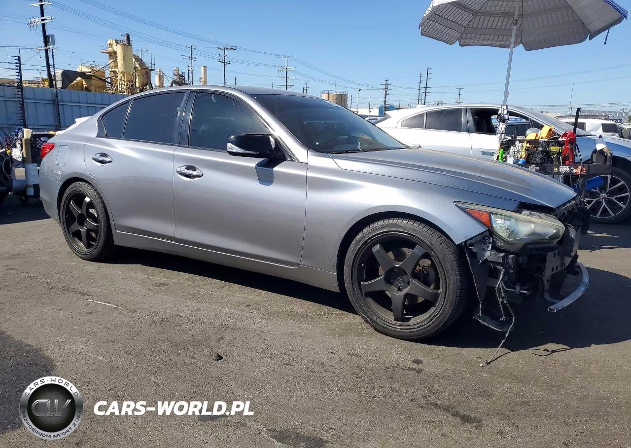 2014 Infiniti Q50 Base VIN:JN1BV7AP2EM671400 - 4