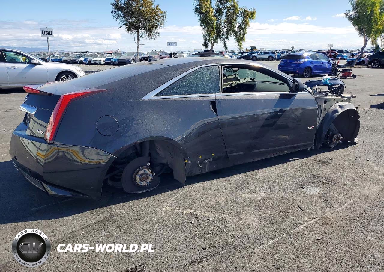 2014 Cadillac Cts-V VIN:1G6DV1EP0E0184218 - 3