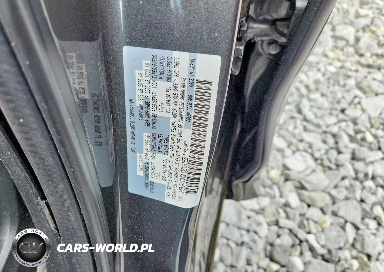 2020 Mazda Cx-5 Touring VIN:JM3KFACM3L0819155 - 12