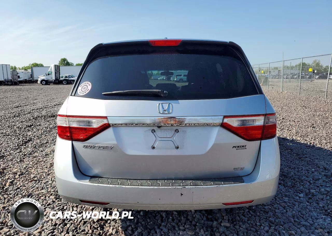 2012 Honda Odyssey Exl VIN:5FNRL5H66CB041940 - 6