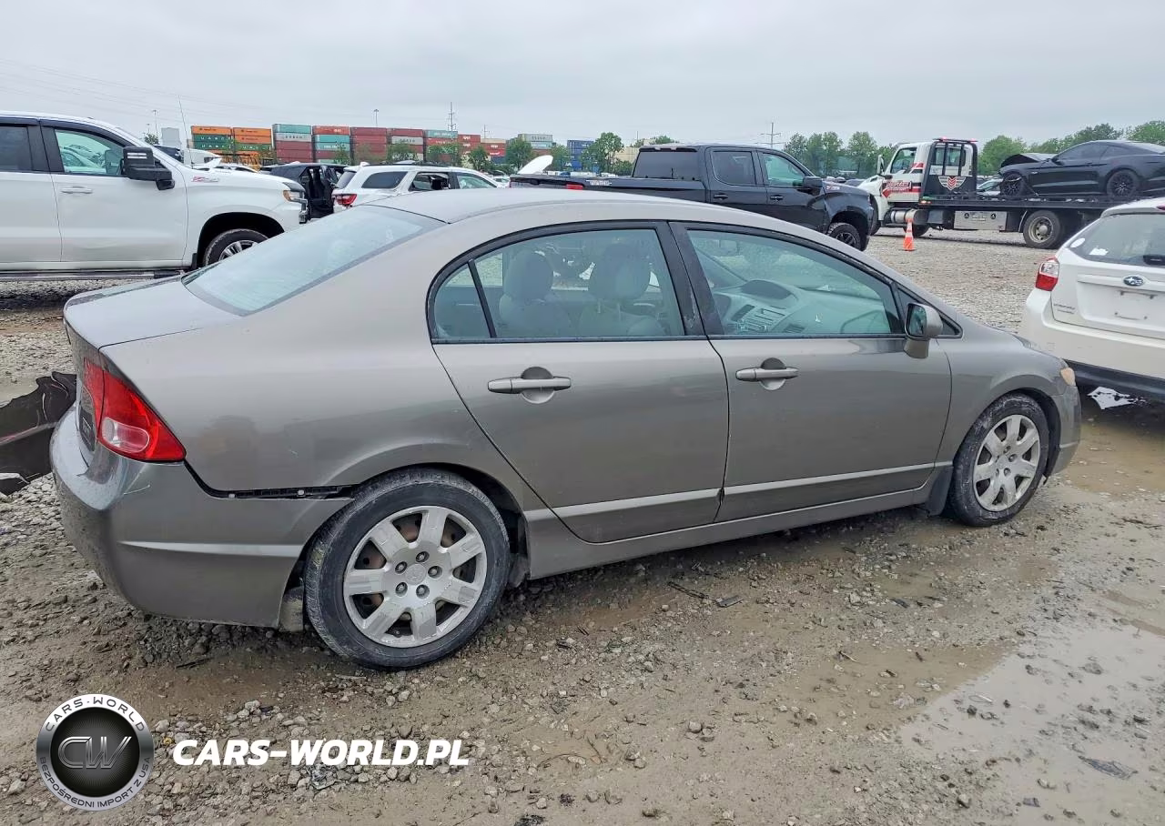 2008 Honda Civic Lx VIN:1HGFA16558L025486 - 3