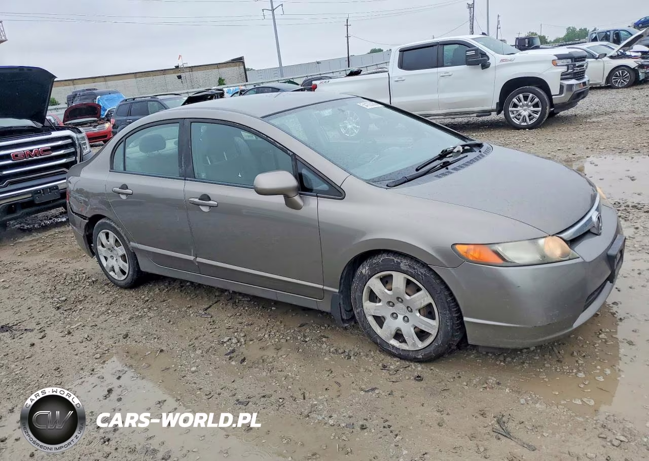 2008 Honda Civic Lx VIN:1HGFA16558L025486 - 4