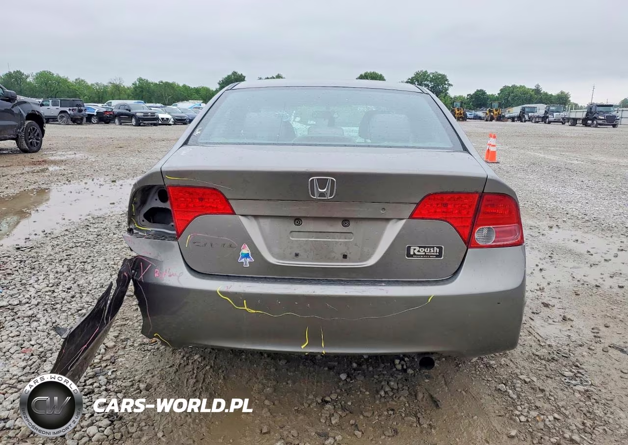 2008 Honda Civic Lx VIN:1HGFA16558L025486 - 6
