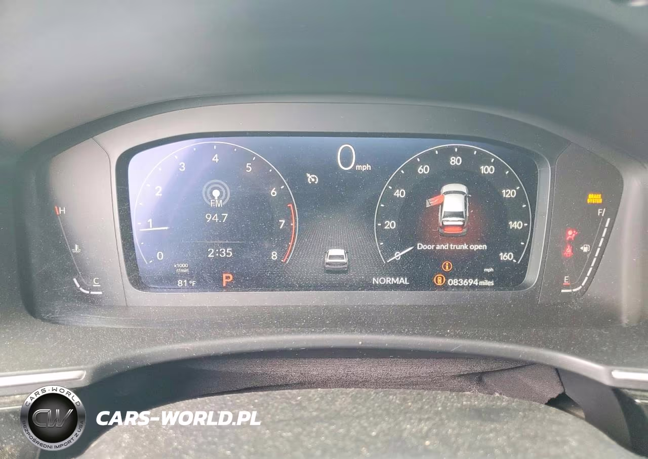 2024 Honda Civic Touring VIN:2HGFE1F96RH310817 - 9