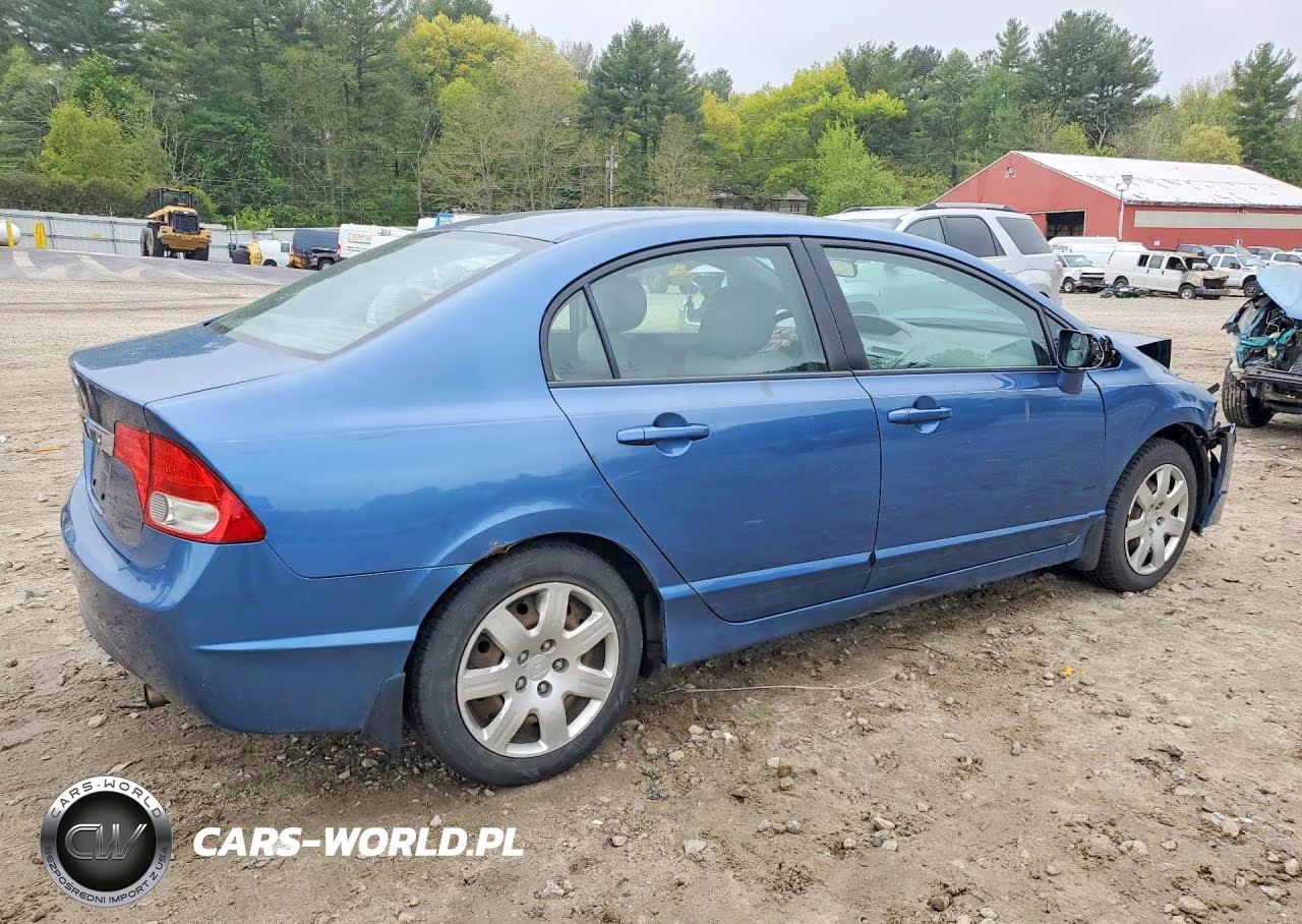 2010 Honda Civic Lx VIN:2HGFA1F51AH307496 - 3