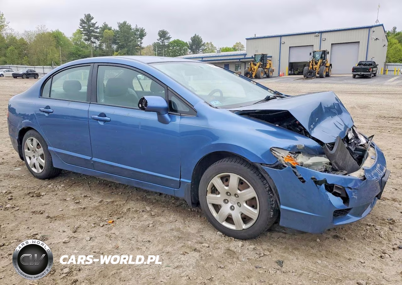 2010 Honda Civic Lx VIN:2HGFA1F51AH307496 - 4