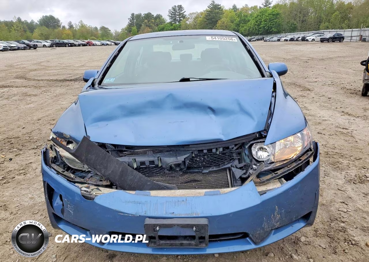 2010 Honda Civic Lx VIN:2HGFA1F51AH307496 - 5