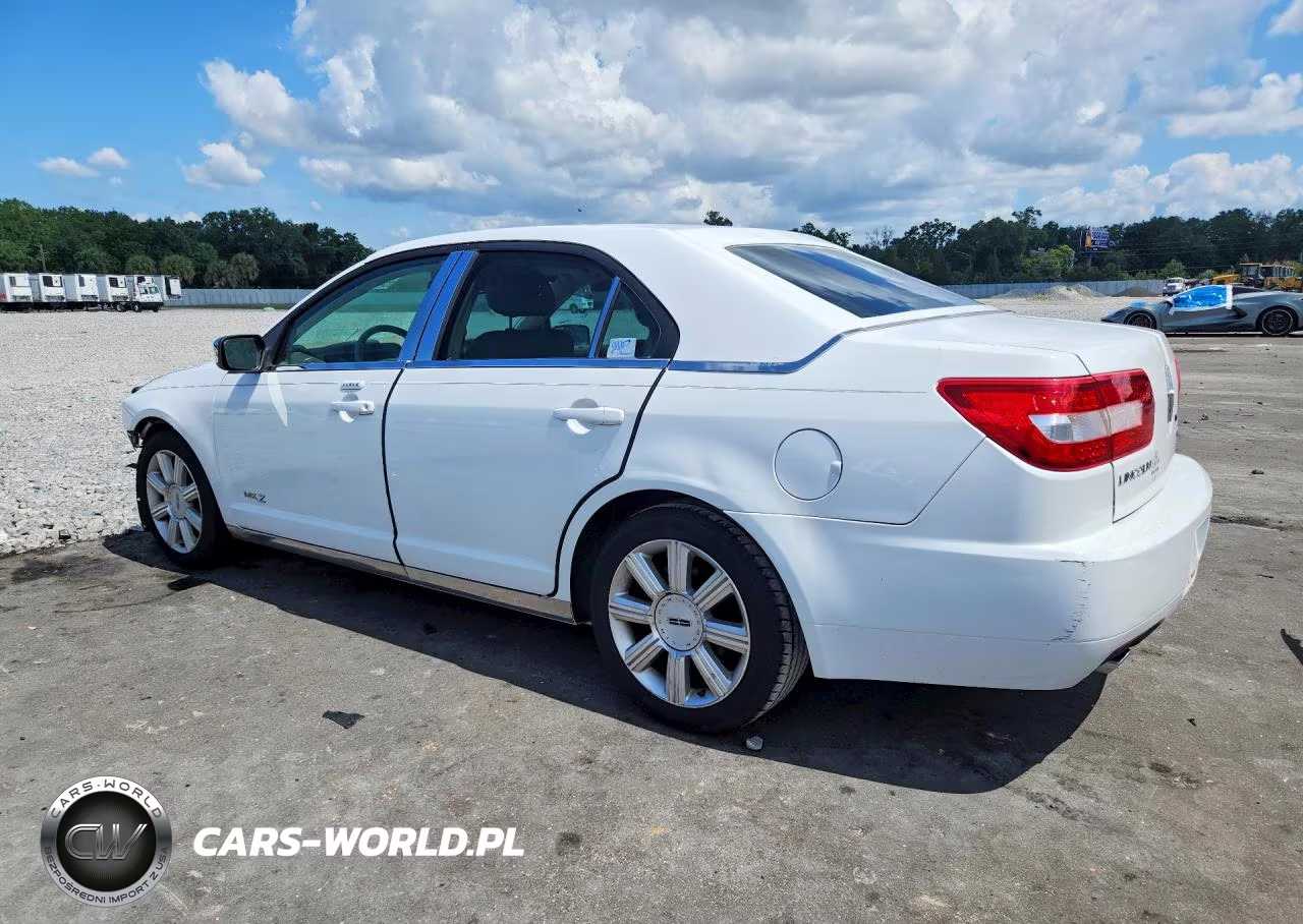 2007 Lincoln Mkz VIN:3LNHM26T07R634208 - 2