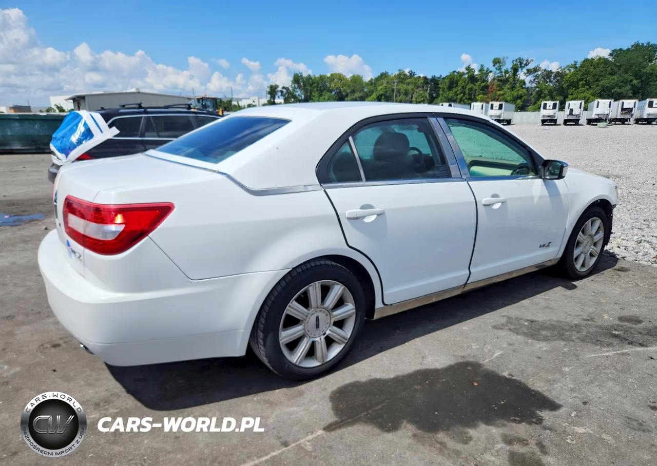 2007 Lincoln Mkz VIN:3LNHM26T07R634208 - 3