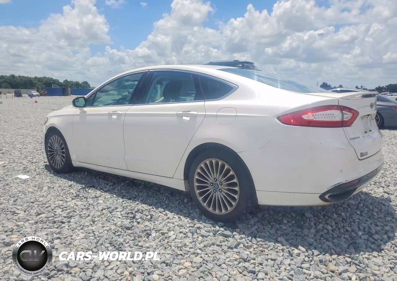 2013 Ford Fusion Titanium VIN:3FA6P0K92DR104972 - 2