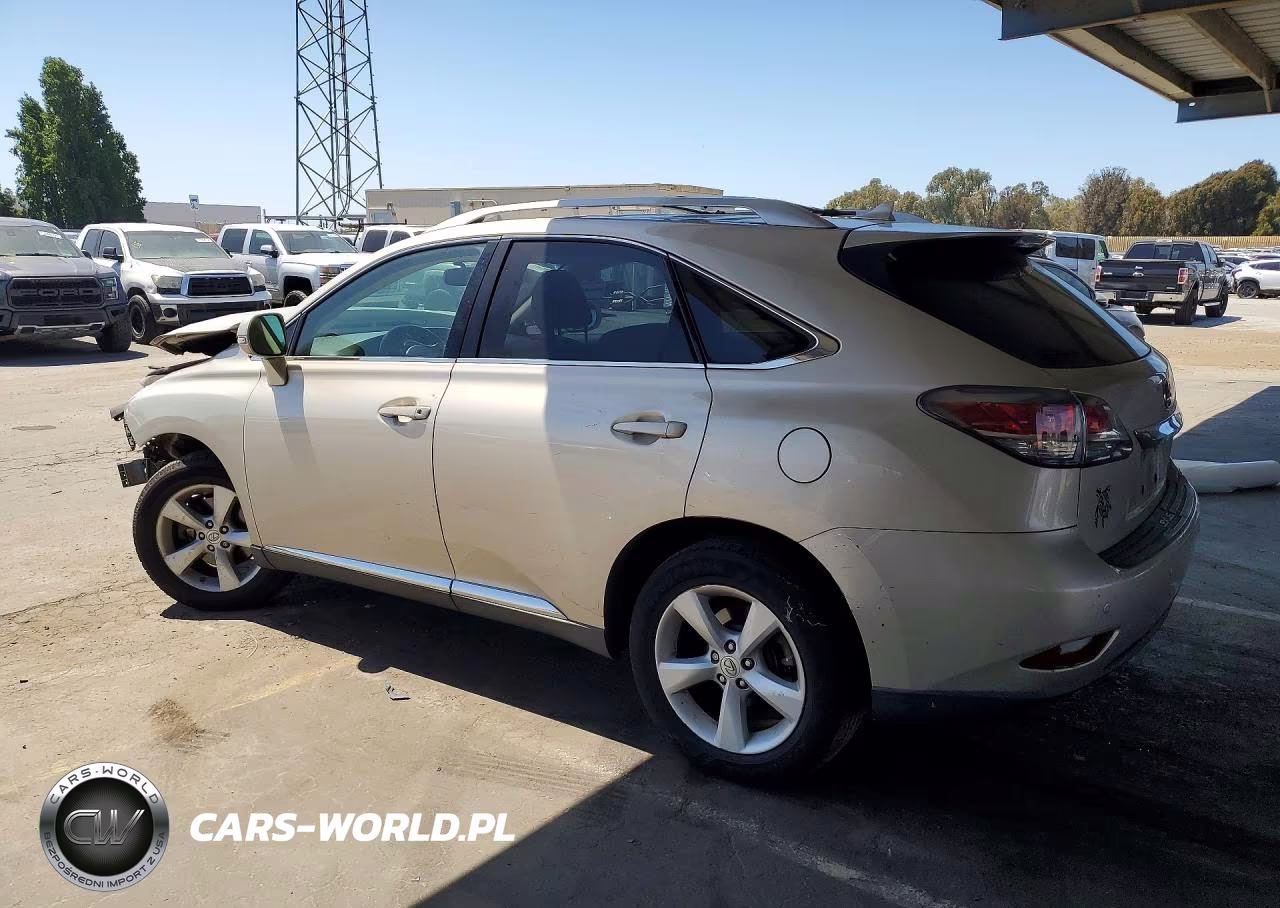2013 Lexus Rx 350 VIN:2T2ZK1BA5DC126391 - 2