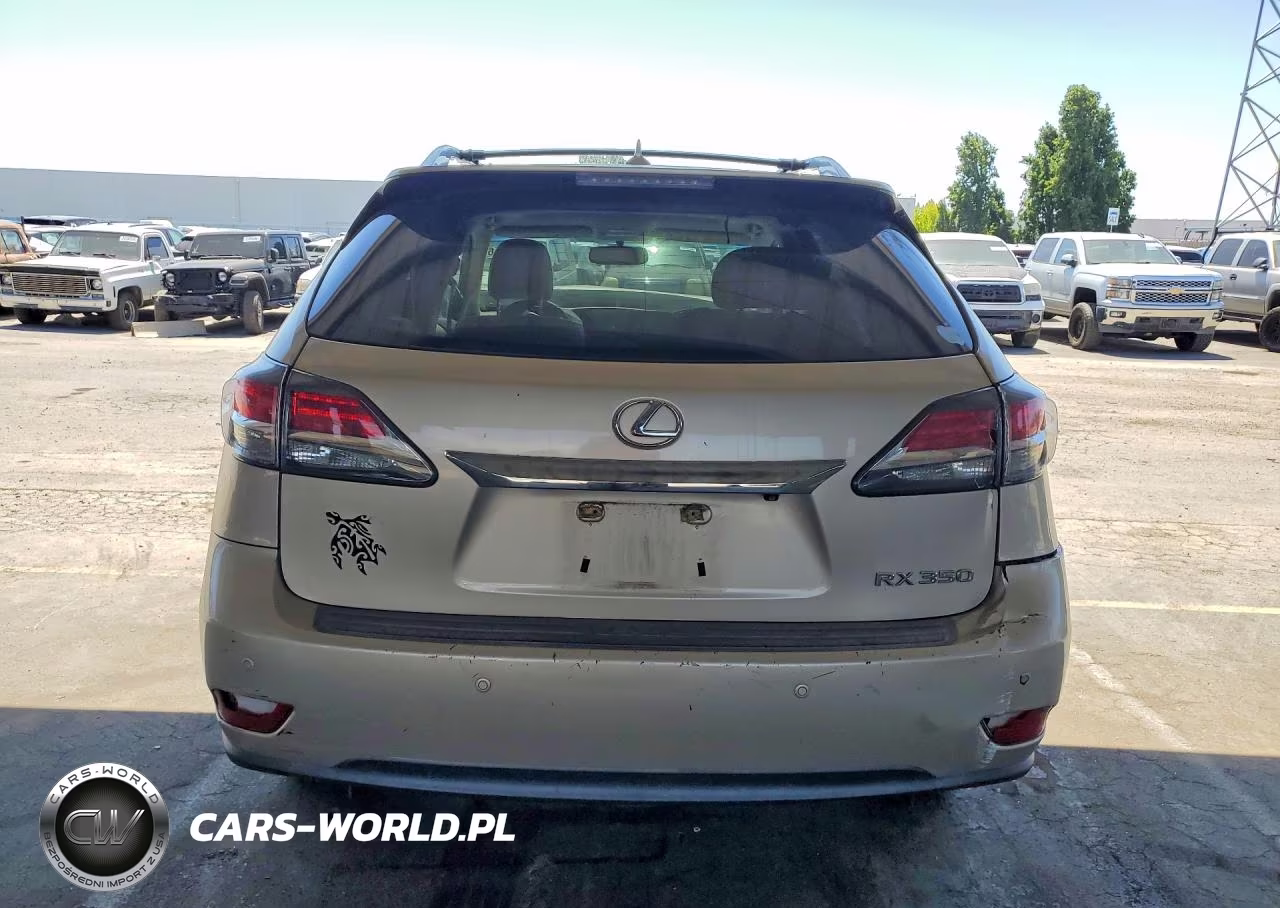 2013 Lexus Rx 350 VIN:2T2ZK1BA5DC126391 - 6