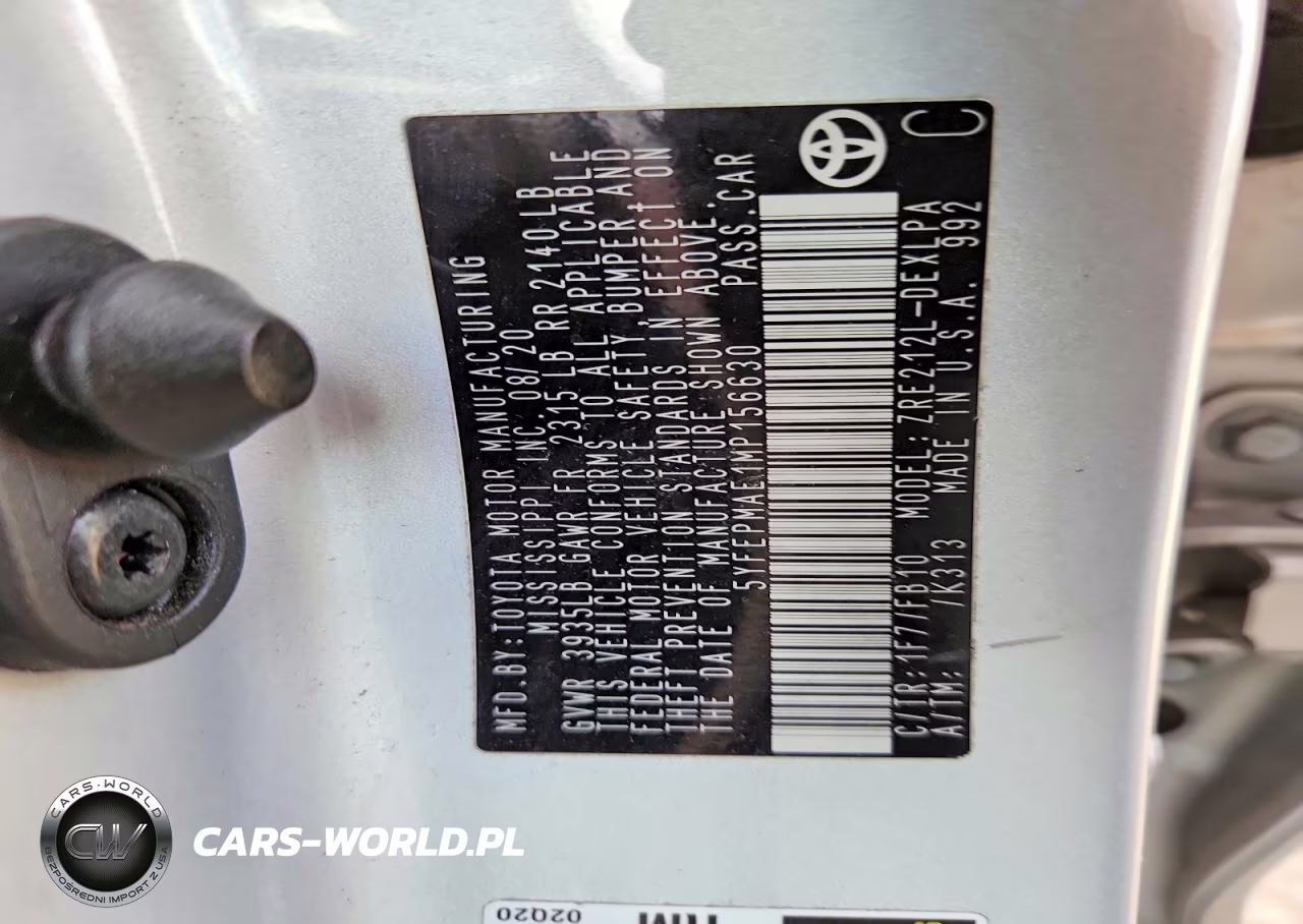 2021 Toyota Corolla Le VIN:5YFEPMAE1MP156630 - 12