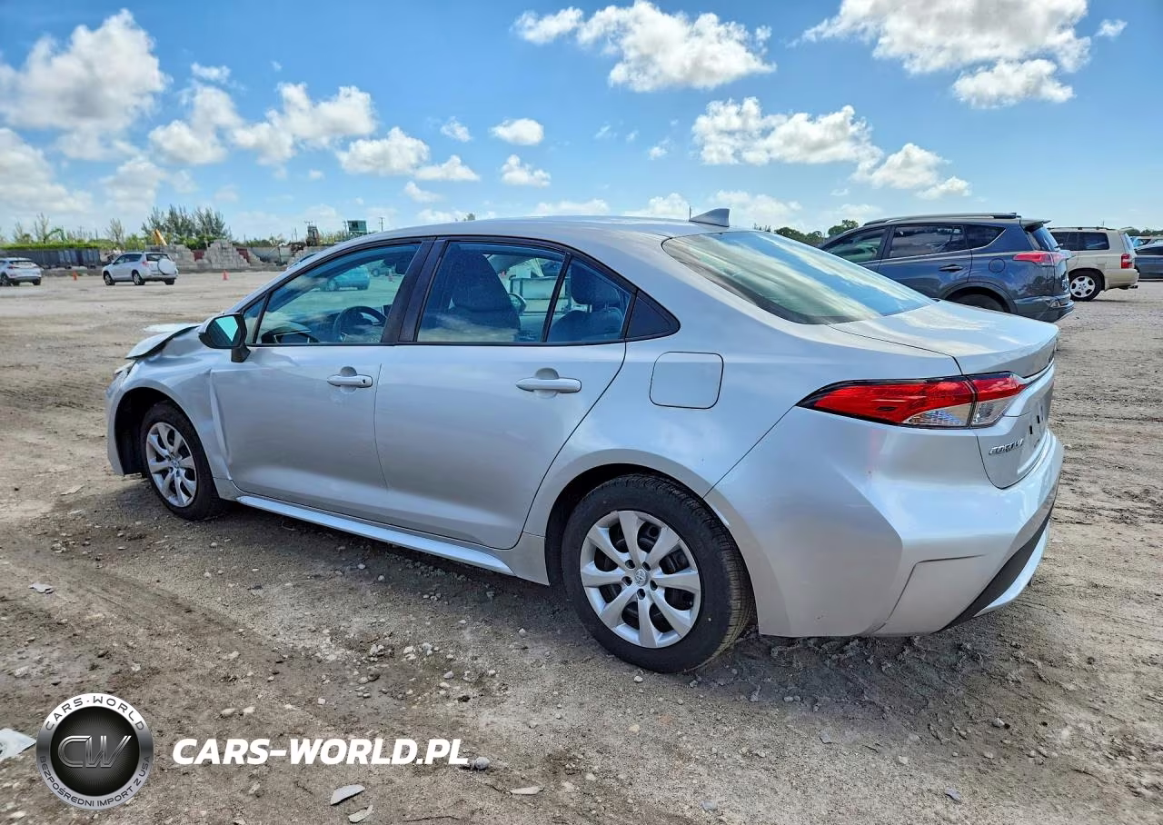 2021 Toyota Corolla Le VIN:5YFEPMAE1MP156630 - 2