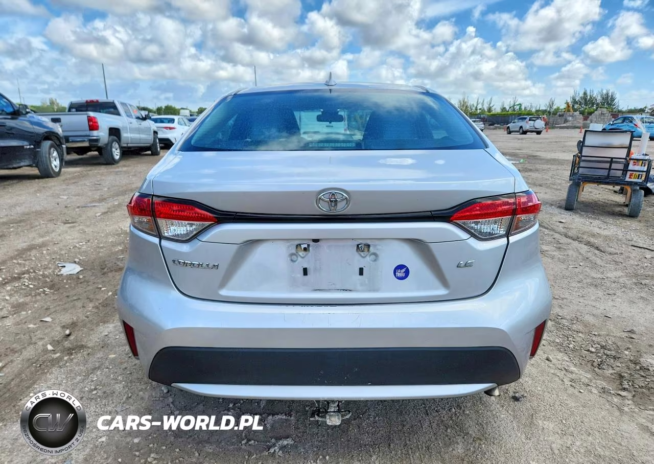 2021 Toyota Corolla Le VIN:5YFEPMAE1MP156630 - 6