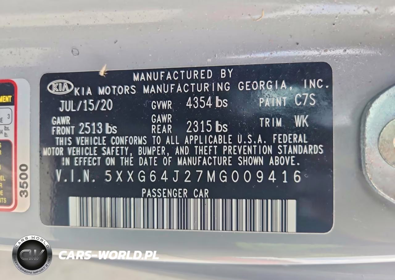 2021 Kia K5 Gt Line VIN:5XXG64J27MG009416 - 12